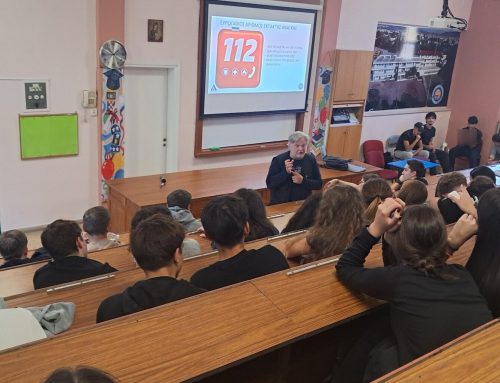 Ενημέρωση μαθητών για πυρασφάλεια και πολιτική προστασία | Λύκειο Ηρακλείου